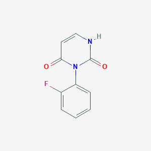 3-(2-fluorophenyl)pyrimidine-2,4(1H,3H)-dione