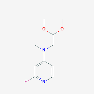 N-(2,2-dimethoxyethyl)-2-fluoro-N-methylpyridin-4-amine
