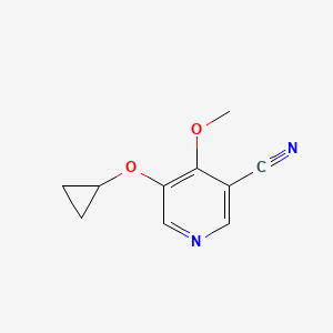 5-Cyclopropoxy-4-methoxynicotinonitrile