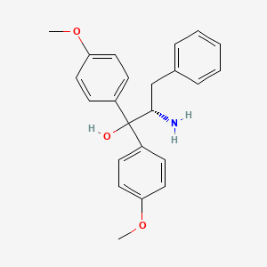 (2S)-2-amino-1,1-bis(4-methoxyphenyl)-3-phenylpropan-1-ol