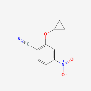 2-Cyclopropoxy-4-nitrobenzonitrile