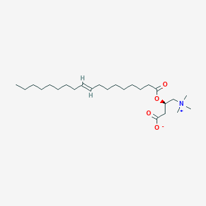 molecular formula C25H47NO4 B14814261 (R,E)-3-(Octadec-9-enoyloxy)-4-(trimethylammonio)butanoate 