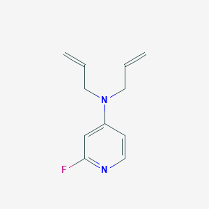 molecular formula C11H13FN2 B1481428 N,N-diallyl-2-fluoropyridin-4-amine CAS No. 2098117-15-6