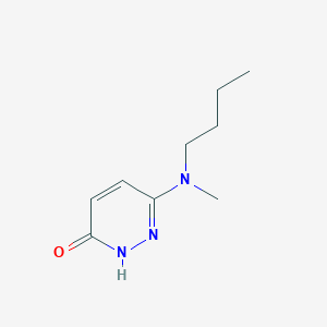 molecular formula C9H15N3O B1481430 6-(Butyl(methyl)amino)pyridazin-3-ol CAS No. 1882337-94-1