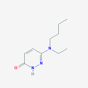 molecular formula C10H17N3O B1481431 6-(丁基(乙基)氨基)吡啶嗪-3-醇 CAS No. 1403986-21-9
