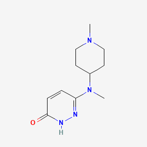 6-(Methyl(1-methylpiperidin-4-yl)amino)pyridazin-3-ol