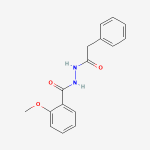 2-methoxy-N'-(phenylacetyl)benzohydrazide