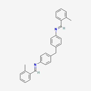 4,4'-methanediylbis{N-[(E)-(2-methylphenyl)methylidene]aniline}