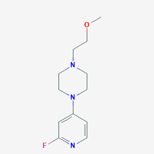 1-(2-Fluoropyridin-4-yl)-4-(2-methoxyethyl)piperazine