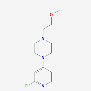 1-(2-Chloropyridin-4-yl)-4-(2-methoxyethyl)piperazine