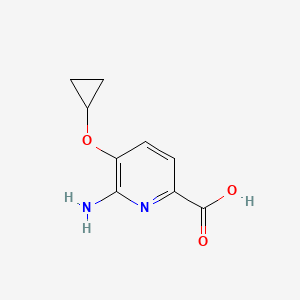 6-Amino-5-cyclopropoxypicolinic acid