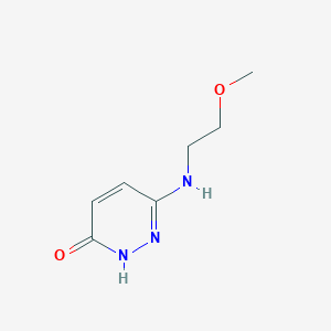 6-((2-Methoxyethyl)amino)pyridazin-3-ol