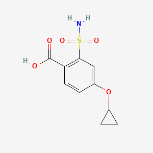 4-Cyclopropoxy-2-sulfamoylbenzoic acid