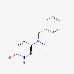 molecular formula C13H15N3O B1481446 6-(Benzyl(ethyl)amino)pyridazin-3-ol CAS No. 2098117-26-9