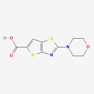 2-Morpholin-4-yl-thieno[2,3-d]thiazole-5-carboxylic acid