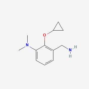 3-(Aminomethyl)-2-cyclopropoxy-N,N-dimethylaniline