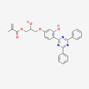 3-(4-(4,6-Diphenyl-1,3,5-triazin-2-yl)-3-hydroxyphenoxy)-2-hydroxypropyl methacrylate