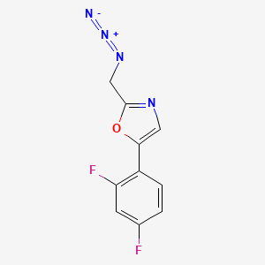 2-(Azidomethyl)-5-(2,4-difluorophenyl)oxazole