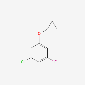 1-Chloro-3-cyclopropoxy-5-fluorobenzene