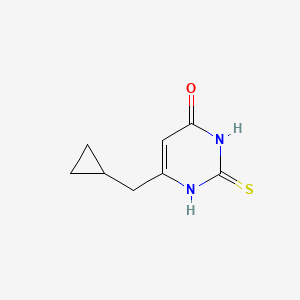 6-(cyclopropylmethyl)-2-thioxo-2,3-dihydropyrimidin-4(1H)-one