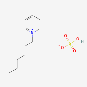 molecular formula C11H19NO4S B14814606 N-hexylpyridinium hydrogen sulfate 