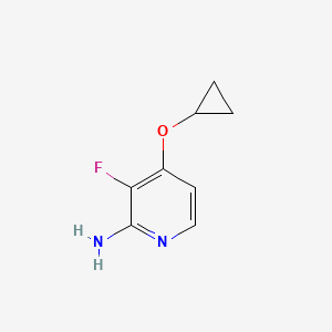 4-Cyclopropoxy-3-fluoropyridin-2-amine