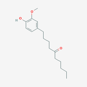 1-(4-hydroxy-3-methoxyphenyl)decan-5-one