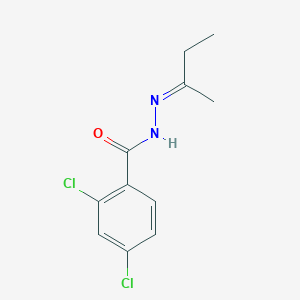 N'-[(2E)-butan-2-ylidene]-2,4-dichlorobenzohydrazide