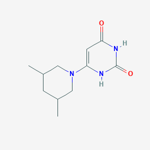 6-(3,5-dimethylpiperidin-1-yl)pyrimidine-2,4(1H,3H)-dione
