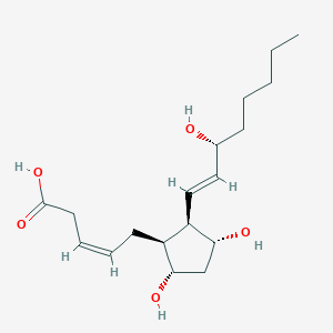 (Z)-5-[(1S,2R,3R,5S)-3,5-dihydroxy-2-[(E,3R)-3-hydroxyoct-1-enyl]cyclopentyl]pent-3-enoic acid