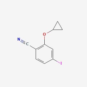 2-Cyclopropoxy-4-iodobenzonitrile