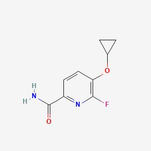 5-Cyclopropoxy-6-fluoropicolinamide