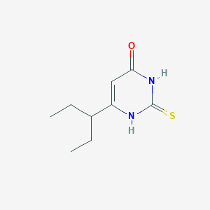 6-(pentan-3-yl)-2-thioxo-2,3-dihydropyrimidin-4(1H)-one