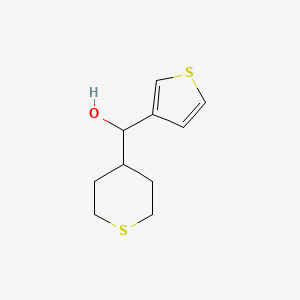 (tetrahydro-2H-thiopyran-4-yl)(thiophen-3-yl)methanol