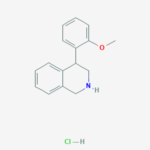 molecular formula C16H18ClNO B1481505 4-(2-Methoxyphenyl)-1,2,3,4-tetrahydroisoquinoline hydrochloride CAS No. 2098032-70-1