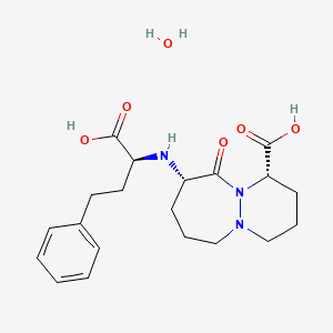 molecular formula C20H29N3O6 B14815144 Cilazaprilat hydrate 