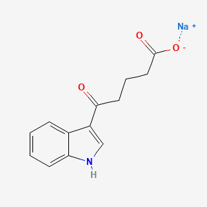 sodium 5-(1H-indol-3-yl)-5-oxopentanoate