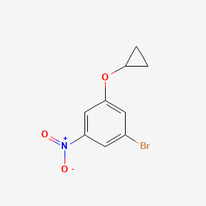 1-Bromo-3-cyclopropoxy-5-nitrobenzene