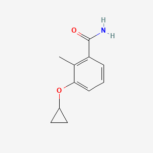 3-Cyclopropoxy-2-methylbenzamide