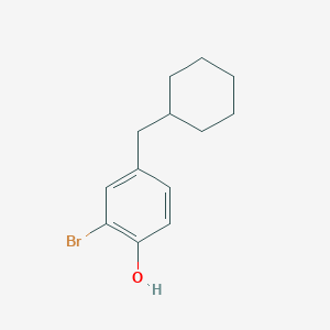 2-Bromo-4-(cyclohexylmethyl)phenol