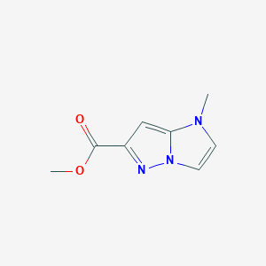 methyl 1-methyl-1H-imidazo[1,2-b]pyrazole-6-carboxylate