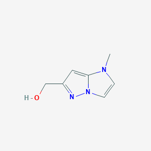 (1-methyl-1H-imidazo[1,2-b]pyrazol-6-yl)methanol