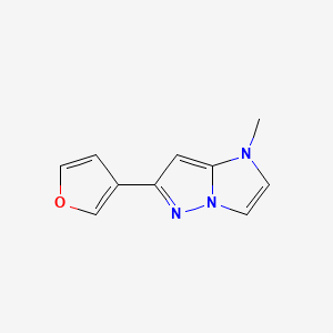 6-(furan-3-yl)-1-methyl-1H-imidazo[1,2-b]pyrazole