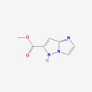methyl 1H-imidazo[1,2-b]pyrazole-6-carboxylate