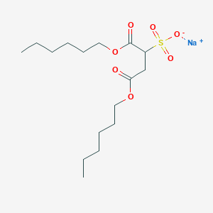 molecular formula C16H29NaO7S B148167 二己基磺基琥珀酸钠 CAS No. 3006-15-3