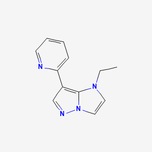 1-ethyl-7-(pyridin-2-yl)-1H-imidazo[1,2-b]pyrazole