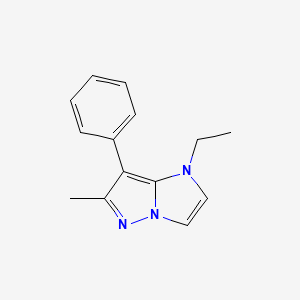 1-ethyl-6-methyl-7-phenyl-1H-imidazo[1,2-b]pyrazole