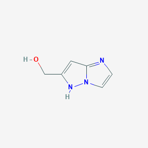 molecular formula C6H7N3O B1481684 (1H-imidazo[1,2-b]pyrazol-6-yl)methanol CAS No. 1934862-70-0