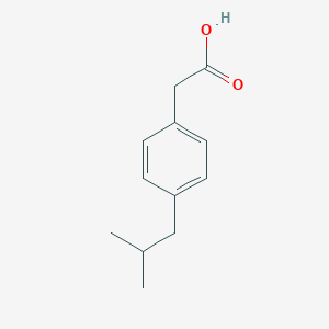 molecular formula C12H16O2 B014817 依布芬酸 CAS No. 1553-60-2