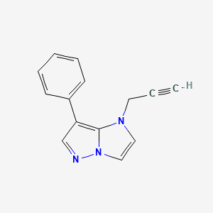 7-phenyl-1-(prop-2-yn-1-yl)-1H-imidazo[1,2-b]pyrazole